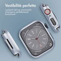 imoshion Cover rigida integrale Apple Watch 7 / 8 / 9 - 45 mm - Argento