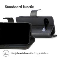 Luxe Bookcase Google Pixel 11 / 11 Pro - Zwart