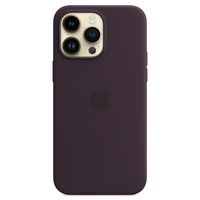 Apple Cover Posteriore in Silicone con MagSafe Apple iPhone 14 Pro Max - Elderberry
