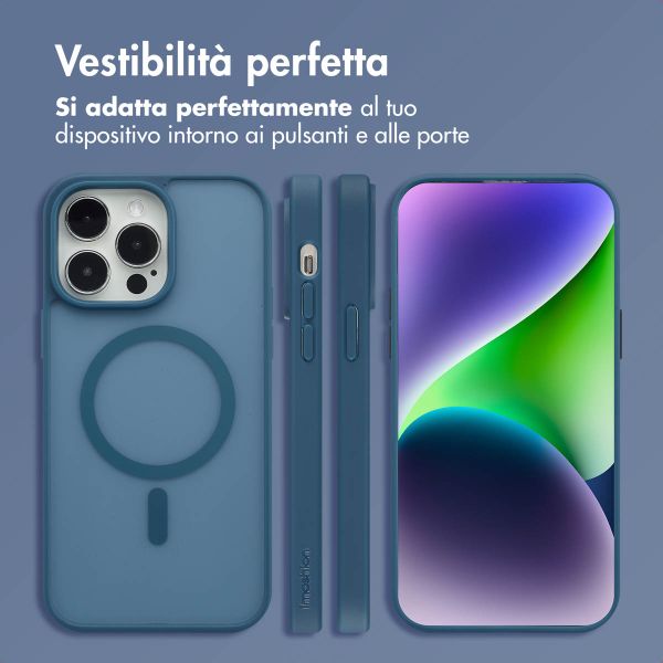 imoshion Cover posteriore Color Guard con MagSafe Apple iPhone 14 Pro Max - Blu scuro