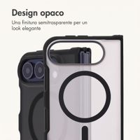 imoshion Cover posteriore Color Guard con MagSafe Apple iPhone Duo - Nero