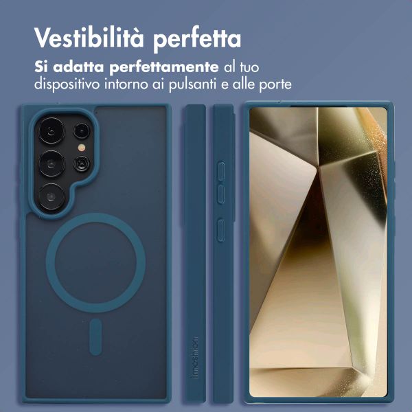 imoshion Cover posteriore Color Guard con MagSafe Samsung Galaxy S24 Ultra - Blu scuro