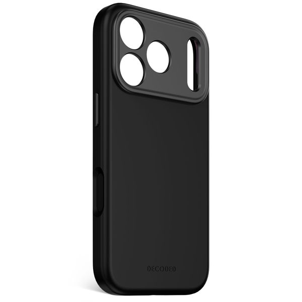 Decoded Cover in Silicone MagSafe Apple iPhone 17 Pro - Phantom Black