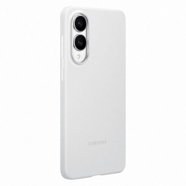 Samsung Cover originale in silicone Samsung Galaxy S25 Edge - Light Grey