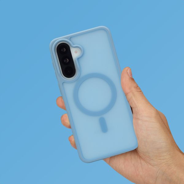 imoshion Cover posteriore Color Guard con MagSafe Samsung Galaxy A37 (5G) - Azzurro
