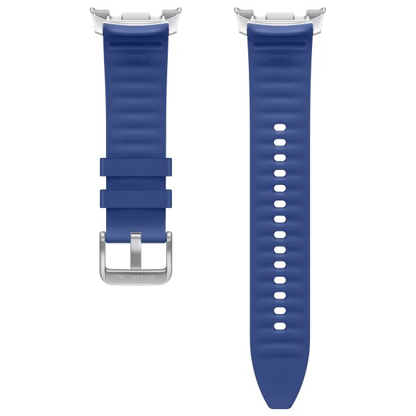 Samsung Cinturino Original Hybrid in pelle vegana Samsung Galaxy Watch 8 (40/44mm) / Classic (46mm) - Navy