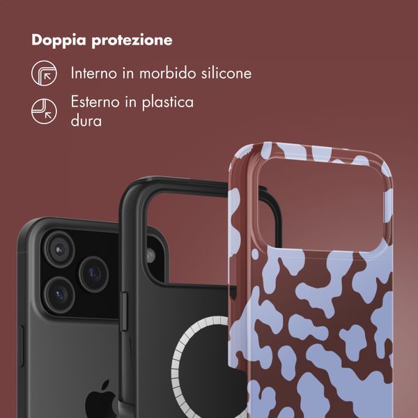 Selencia Cover posteriore Vivid con MagSafe Apple iPhone 17 Pro Max - Moo'd Lavender Glow