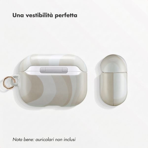 Selencia Cover Vivid  Apple Airpods Pro - Desert Waves Beige