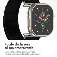 imoshion Cinturino in nylon Alpine Apple Watch | 44/45/46/49 mm - Nero