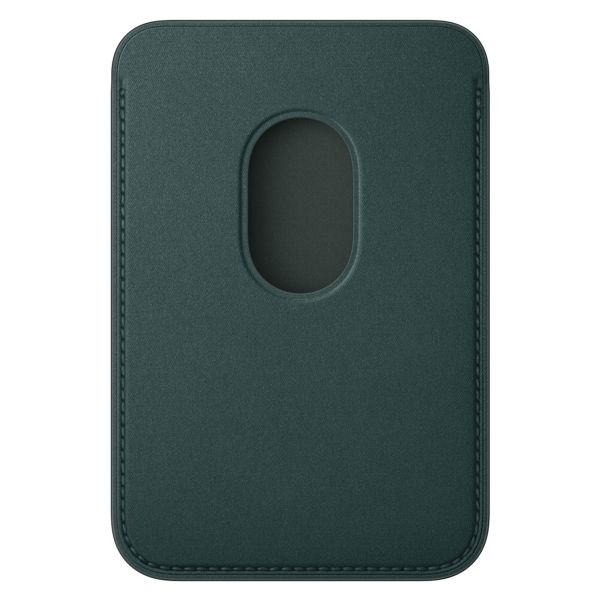 Apple FineWoven Wallet MagSafe con funzione “Dov’è” - Verde scuro