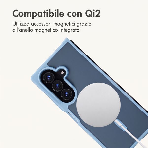 imoshion Cover posteriore Color Guard con MagSafe Samsung Galaxy Z Fold 8 Ultra - Azzurro