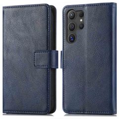 imoshion Cover a libro di Lusso Samsung Galaxy S25 Ultra - Blu scuro