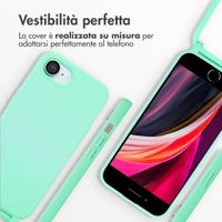imoshion Cover in Silicone con Cordino Apple iPhone 17e / 16e - Menta verde