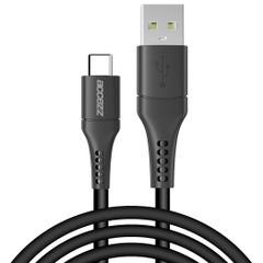 Accezz Cavo da USB-C a USB - 2 metri - Nero
