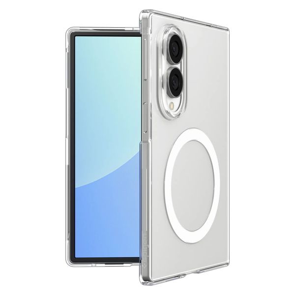Spigen Cover posteriore AirSkin MagSafe Samsung Galaxy Z Fold 8 - Clear / White
