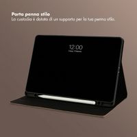 Selencia Cover Riva Samsung Galaxy Tab S11 - Mocha Brown