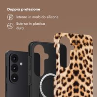 Selencia Cover posteriore Vivid con MagSafe Samsung Galaxy S26 - Wild Leo