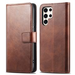 imoshion Cover a libro di Lusso Samsung Galaxy S23 Ultra - Marrone scuro