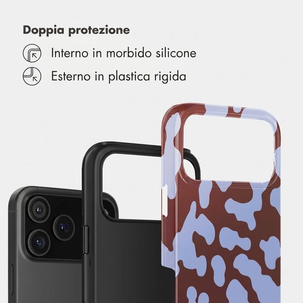 Selencia Cover Posteriore Vivid Apple iPhone 18 Pro Max / 17 Pro Max - Moo'd Lavender Glow