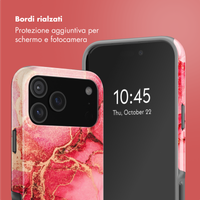 Selencia Cover posteriore Vivid con MagSafe Apple iPhone 17 Pro Max - Rosy Marble