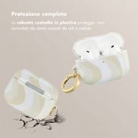 Selencia Cover Vivid  Apple Airpods Pro 3 - Desert Waves Beige