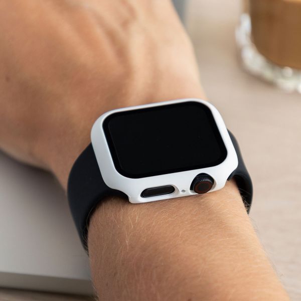 imoshion Cover rigida integrale Apple Watch 7 / 8 / 9 - 45 mm - Bianco