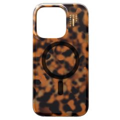 iDeal of Sweden Cover Trasparente con MagSafe Apple iPhone 14 Pro - Tortoise