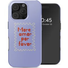 Selencia Cover posteriore Vivid con MagSafe Apple iPhone 16 Pro Max - More Amor
