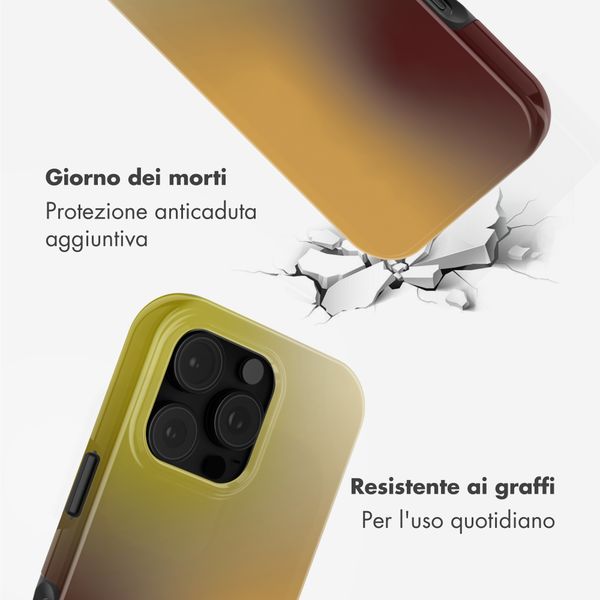 Selencia Cover posteriore Vivid con MagSafe Apple iPhone 16 Pro Max - Gradient Olive Dust