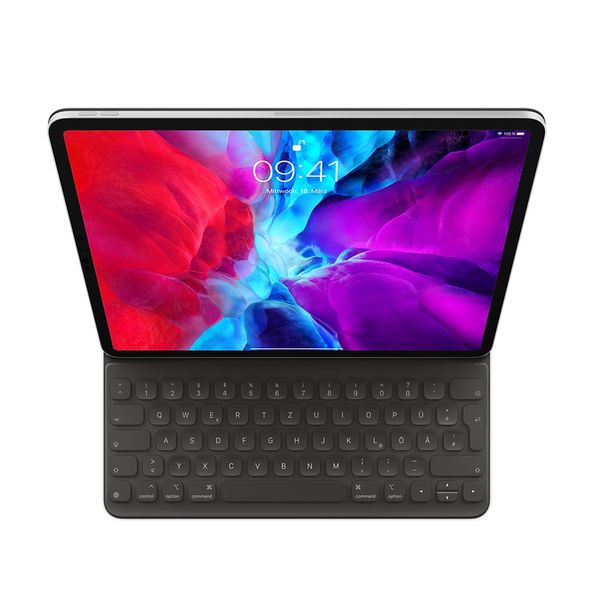 Apple Smart Folio Keyboard Apple iPad Air 13 pollici (2026) M4 / (2025) M3 / (2024) M2 / iPad Pro 12.9 (2018/2020/2021/2022) - QWERTZ / DE - Nero