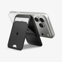 Spigen Portacarte con MagSafe Slim Fold - Black