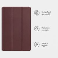 imoshion Cover a libro Trifold Samsung Galaxy Tab A11 Plus - Bordeaux