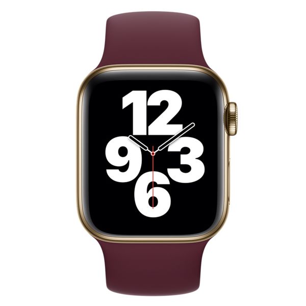 Apple Cinturino Solo Loop Apple Watch | 44/45/46/49 mm - Taglia 11 - Plum