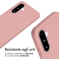 imoshion Cover in Silicone con Cordino Samsung Galaxy A26 - Sand Pink