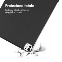 imoshion Cover a libro Trifold Apple iPad Pro 11 (2025) M5 / (2024) M4 - Nero