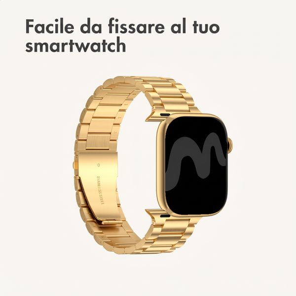imoshion Cinturino in acciaio Apple Watch | 38/40/41/42 mm - Oro