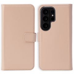 Selencia Cover a libro in vera pelle Samsung Galaxy S26 Ultra - Dusty Pink