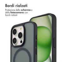 imoshion Cover posteriore Color Guard con MagSafe Apple iPhone 15 Pro - Nero