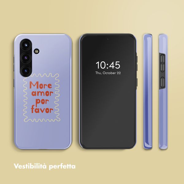 Selencia Cover posteriore Vivid con MagSafe Samsung Galaxy S25 - More Amor