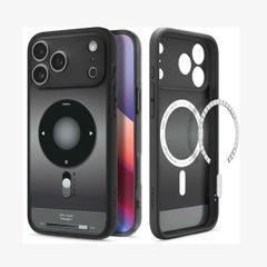 Spigen Cover Posteriore Ultra Ibrida con MagSafe Apple iPhone 17 Pro - Classic Black