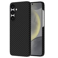 Accezz Cover MagSafe Kevlar® Samsung Galaxy S24 Plus - Nero