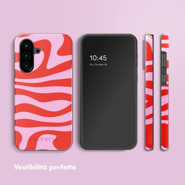 Selencia Cover Posteriore Vivid Samsung Galaxy A57 (5G) - Dream Swirl Pink