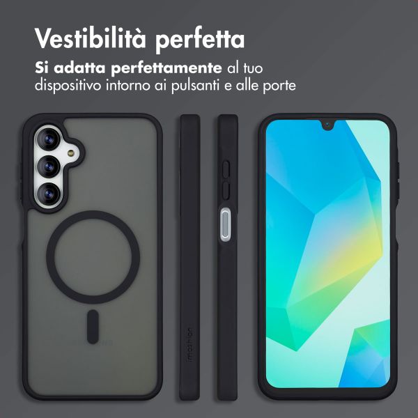 imoshion Cover posteriore Color Guard con MagSafe Samsung Galaxy A16 / A17 / A26 - Nero