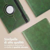 imoshion Cover Girevole a 360° Samsung Galaxy Tab A9 8.7 pollici - Verde