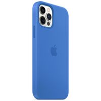 Apple Cover Posteriore in Silicone con MagSafe Apple iPhone 12 Pro Max - Capri Blue