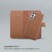 Selencia Libreria rimovibile Olyn con MagSafe Samsung Galaxy A56 - Marrone