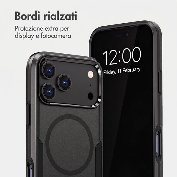 imoshion Cover posteriore con MagSafe Apple iPhone 18 Pro Max / 17 Pro Max - Nero