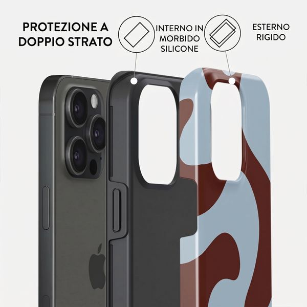 Burga Cover Posteriore Resistente con MagSafe Apple iPhone 15 Pro - Core