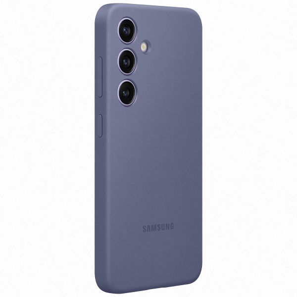 Samsung Cover originale in silicone Samsung Galaxy S24 - Violet