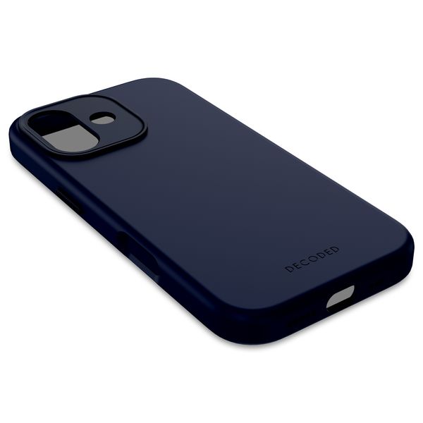 Decoded Cover in Silicone MagSafe Apple iPhone 17 - True Navy